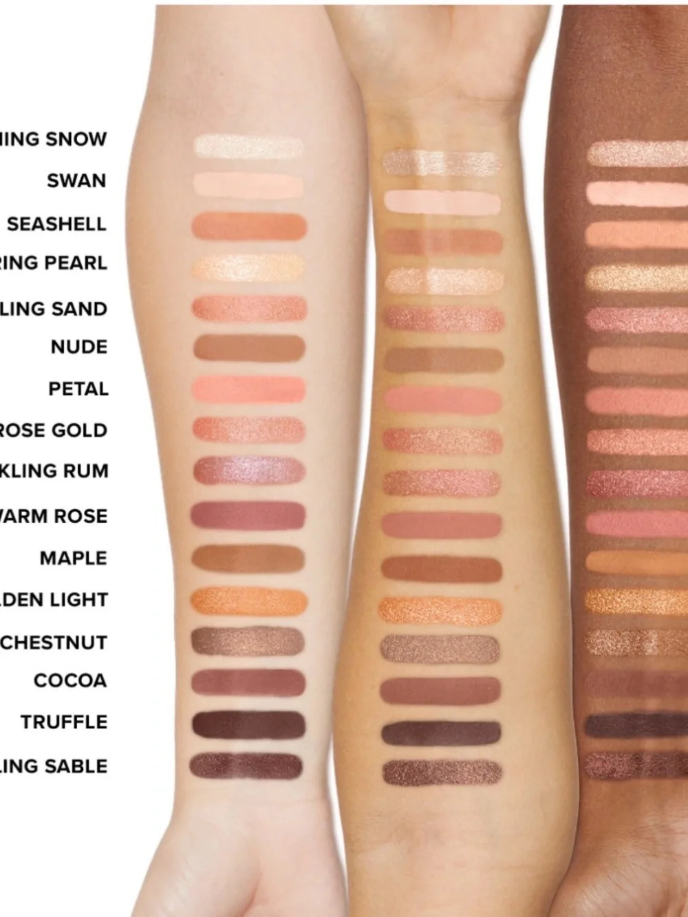 Too Faced The Natural Nudes Eyeshadow Palette - Rose Gold and Black